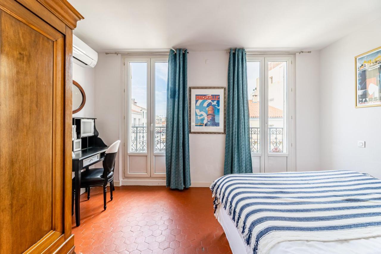 Balcon Filant, Vue 180, Store, Netflix, Clim ,Ascenseur, T2, Acces Avec Code Leilighet Marseille Eksteriør bilde