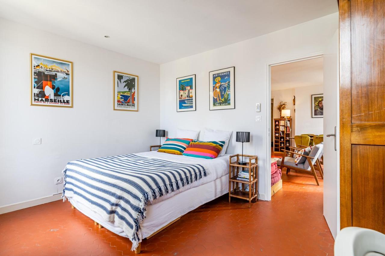 Balcon Filant, Vue 180, Store, Netflix, Clim ,Ascenseur, T2, Acces Avec Code Leilighet Marseille Eksteriør bilde